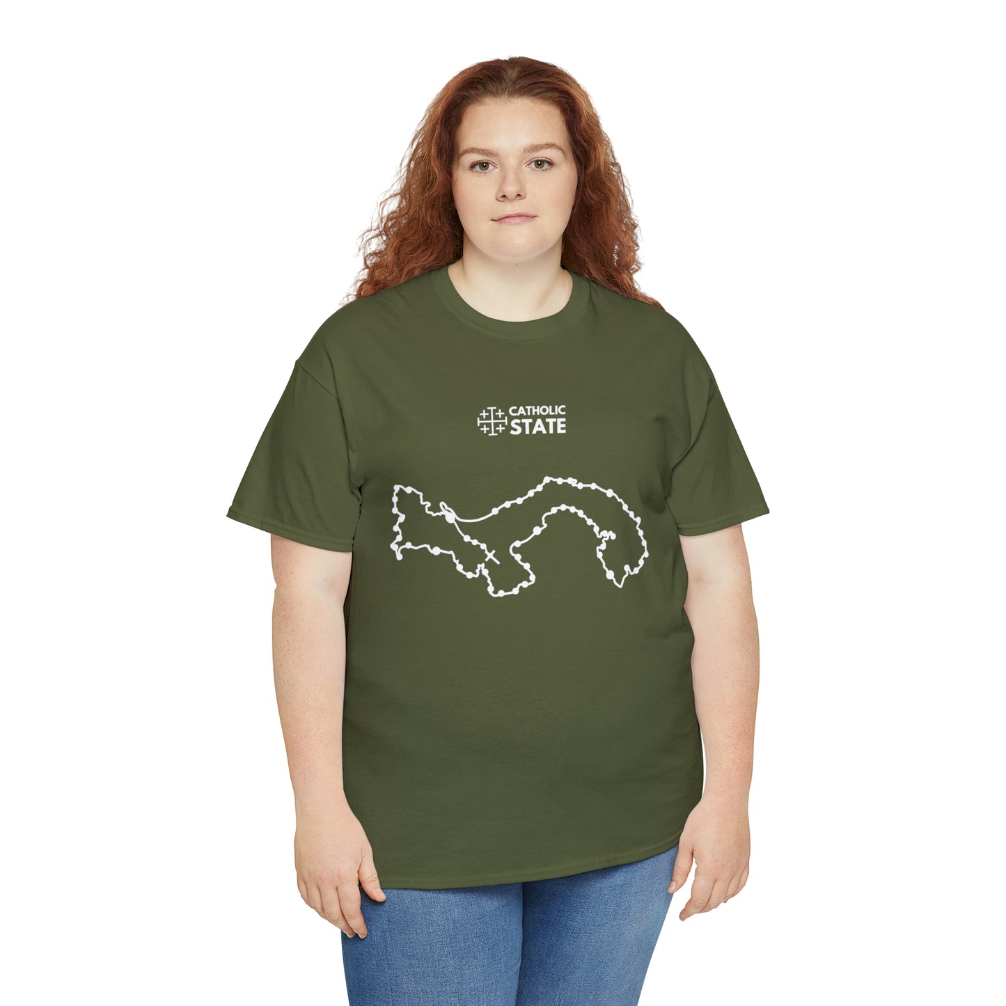 Catholic State Panama - Unisex Heavy Cotton Tee