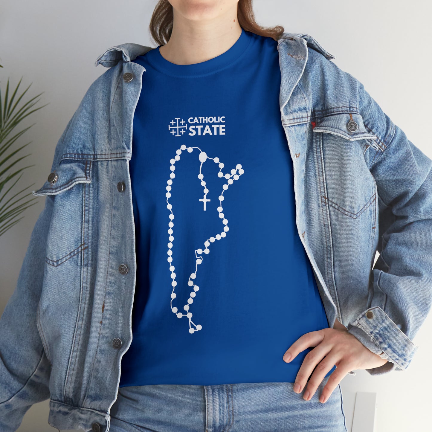 Catholic State Argentina - Unisex Heavy Cotton Tee