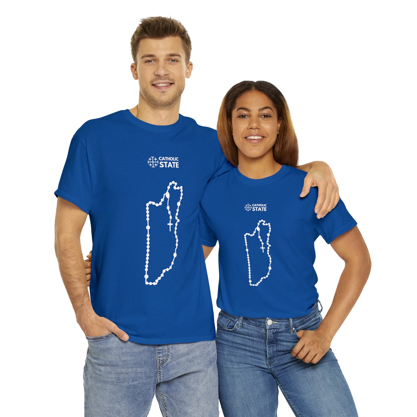 Catholic State Belice - Unisex Heavy Cotton Tee