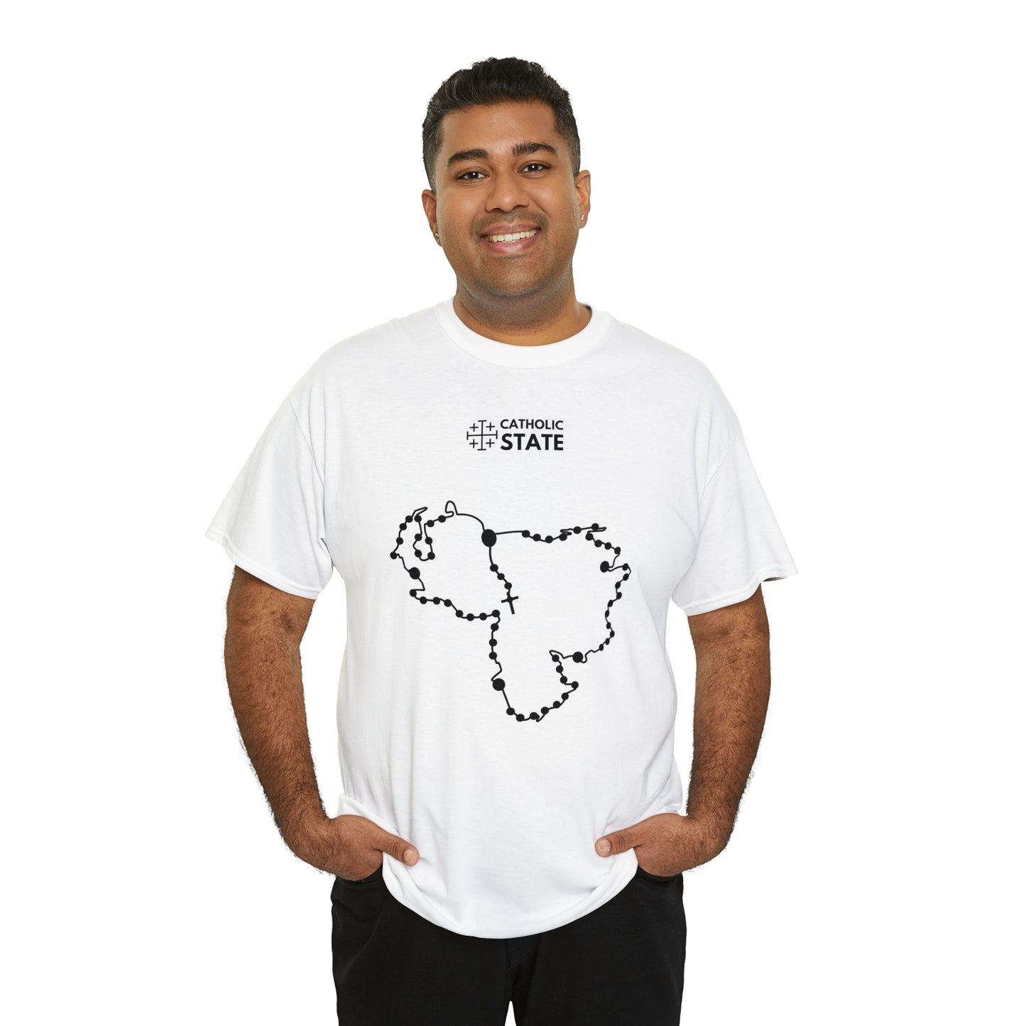 Catholic State Venezuela - Unisex Heavy Cotton Tee