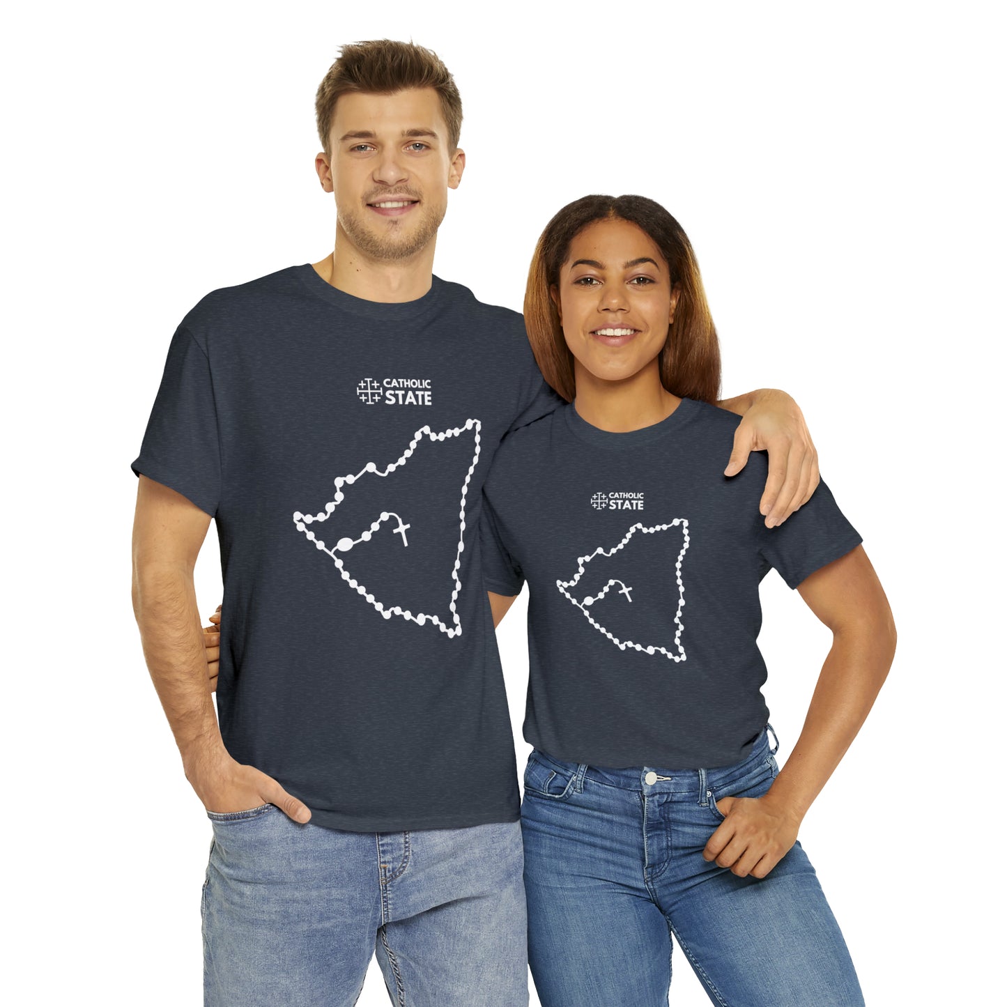 Catholic State Nicaragua - Unisex Heavy Cotton Tee