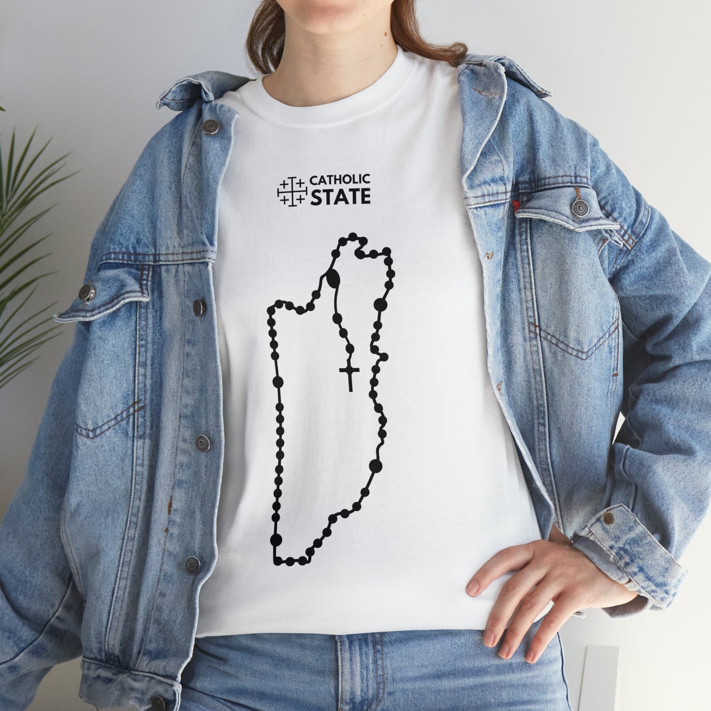 Catholic State Belice - Unisex Heavy Cotton Tee
