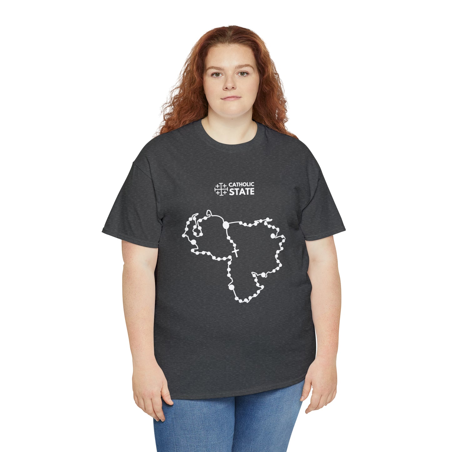 Catholic State Venezuela - Unisex Heavy Cotton Tee