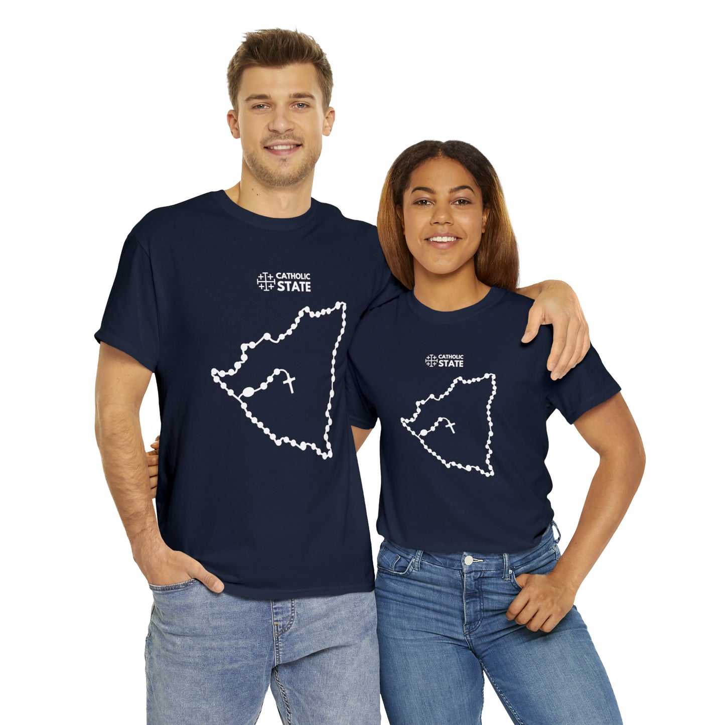 Catholic State Nicaragua - Unisex Heavy Cotton Tee