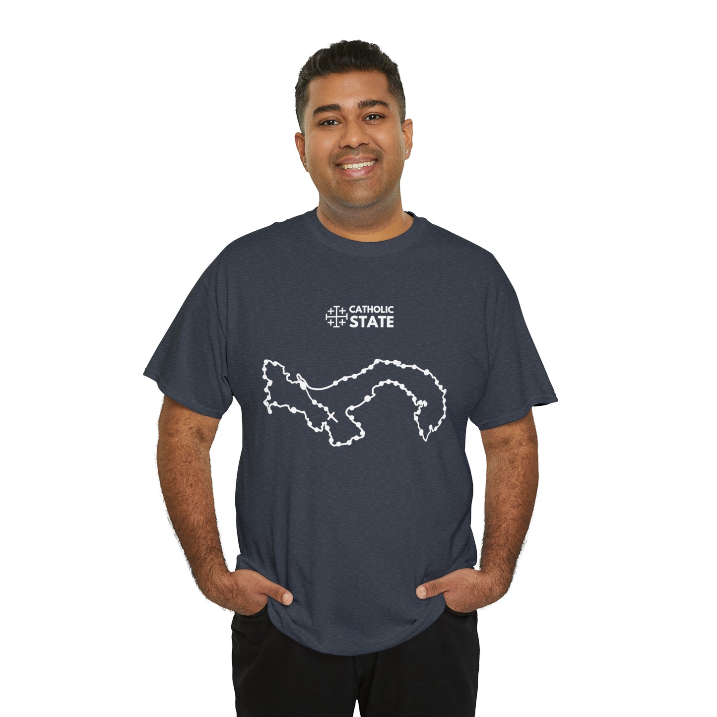 Catholic State Panama - Unisex Heavy Cotton Tee