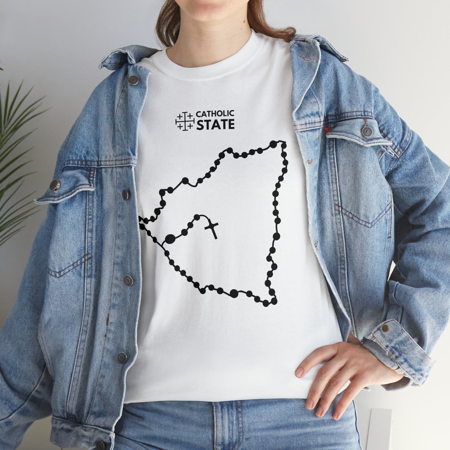 Catholic State Nicaragua - Unisex Heavy Cotton Tee