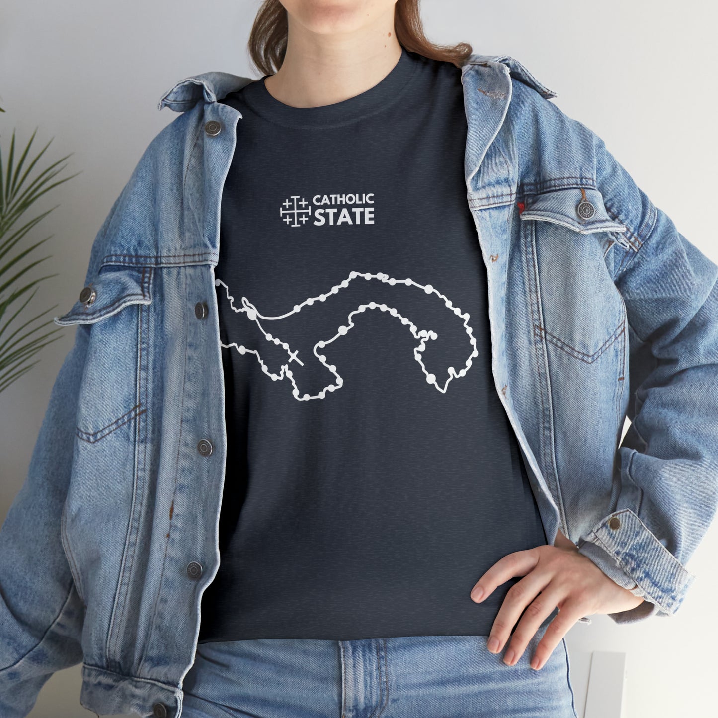 Catholic State Panama - Unisex Heavy Cotton Tee
