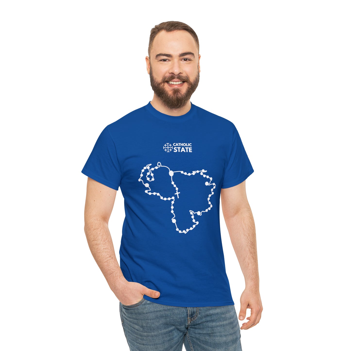 Catholic State Venezuela - Unisex Heavy Cotton Tee