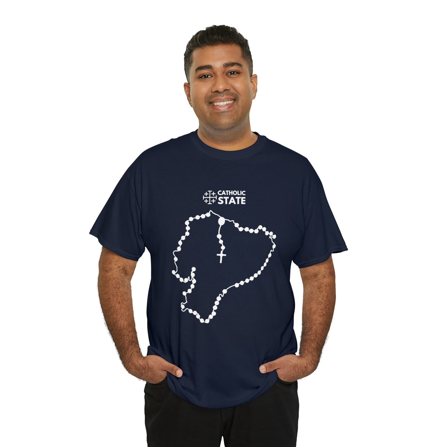 Catholic State Ecuador - Unisex Heavy Cotton Tee