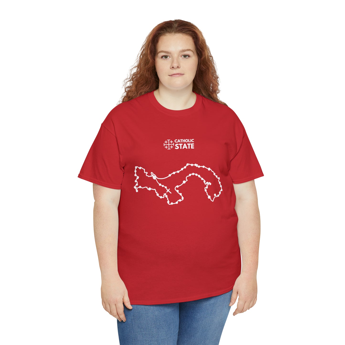 Catholic State Panama - Unisex Heavy Cotton Tee