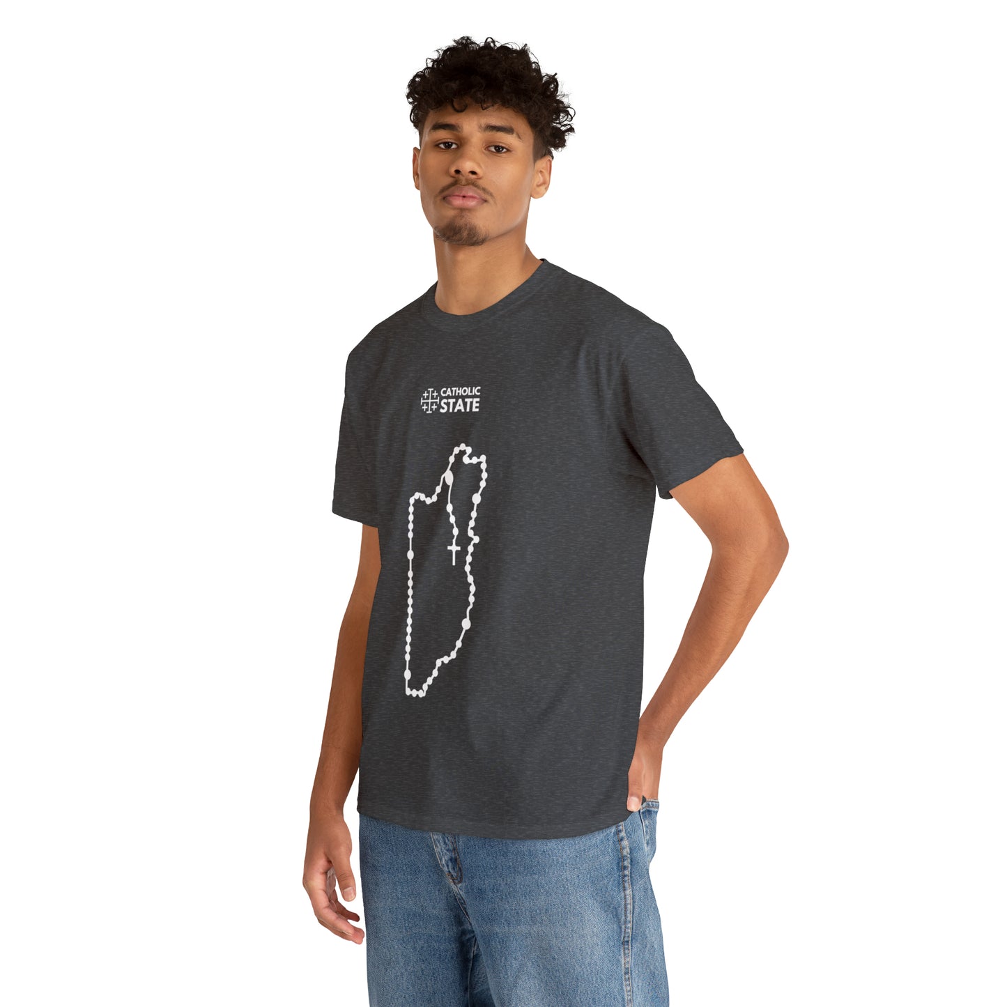 Catholic State Belice - Unisex Heavy Cotton Tee