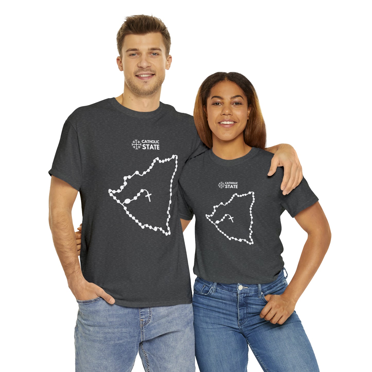 Catholic State Nicaragua - Unisex Heavy Cotton Tee
