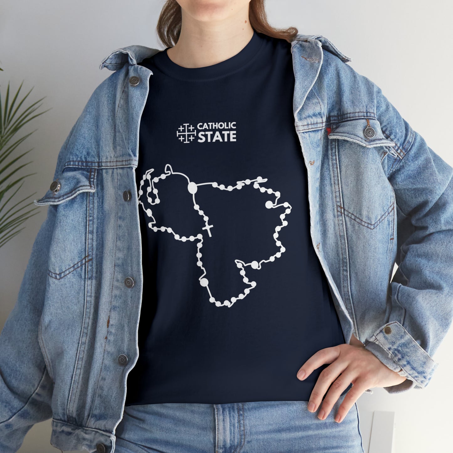 Catholic State Venezuela - Unisex Heavy Cotton Tee