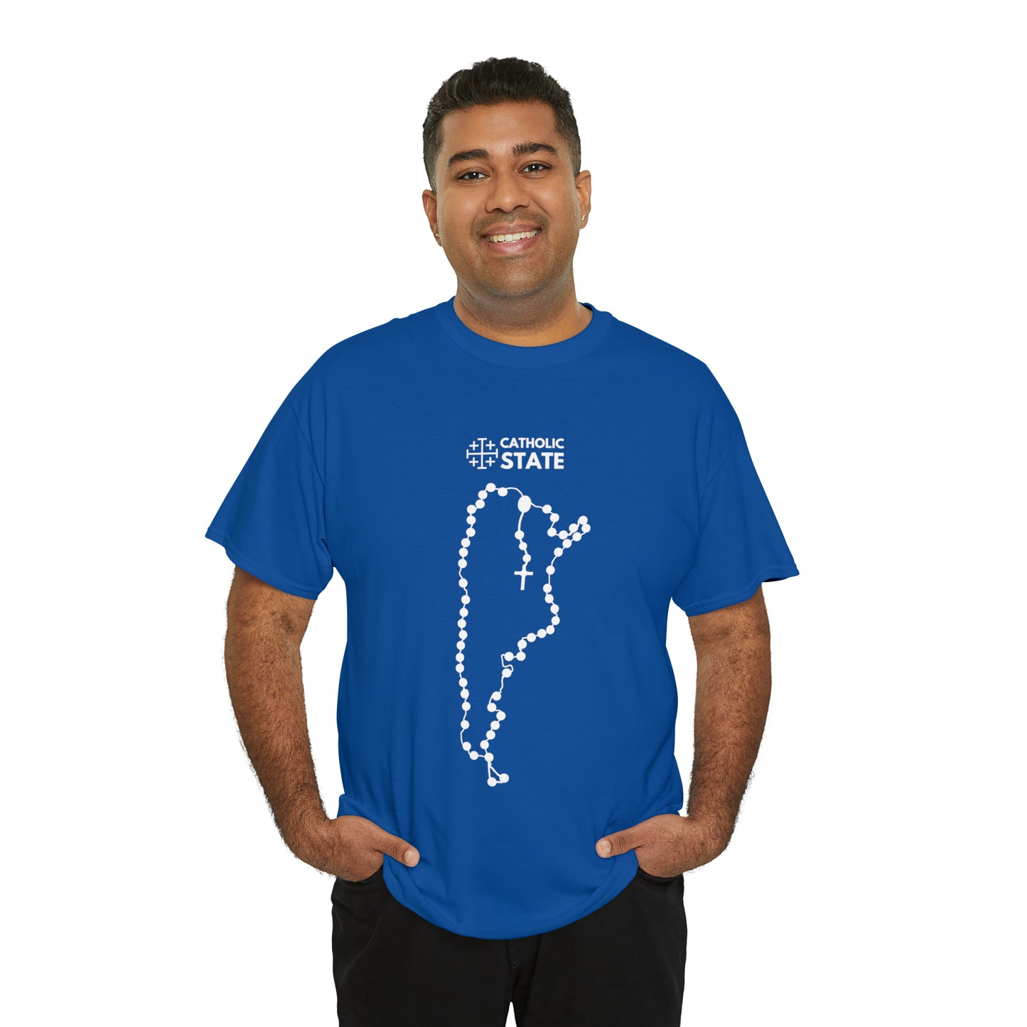 Catholic State Argentina - Unisex Heavy Cotton Tee