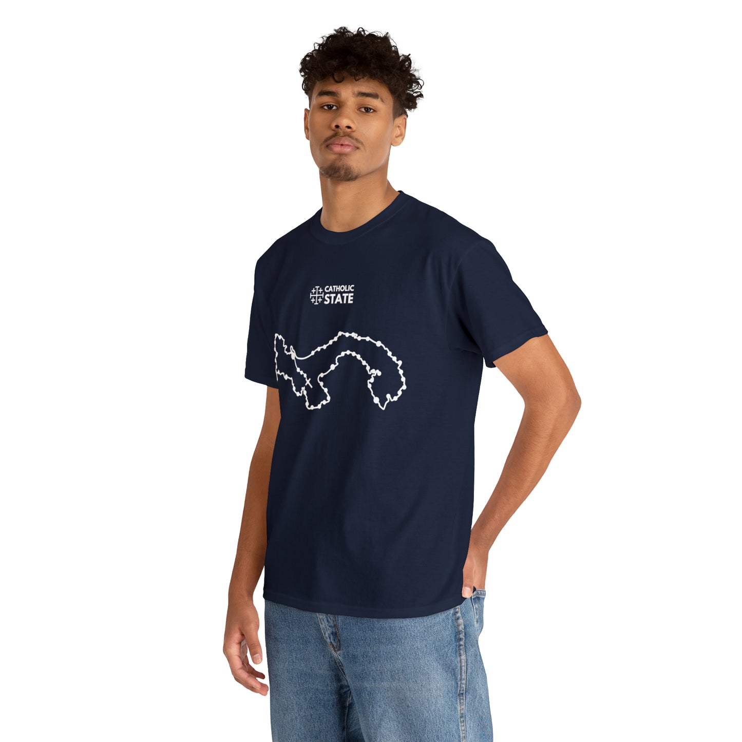 Catholic State Panama - Unisex Heavy Cotton Tee