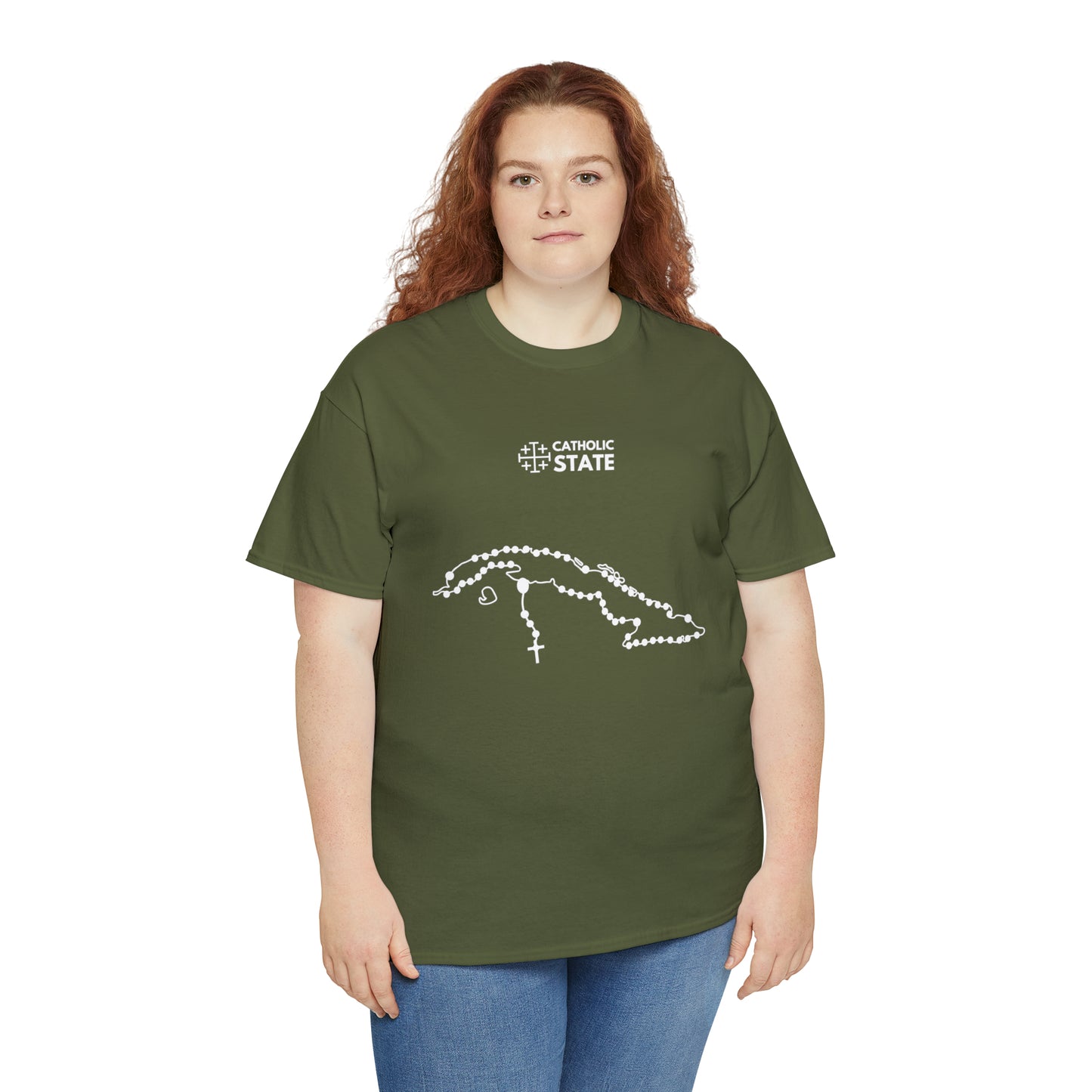 Catholic State Cuba - Unisex Heavy Cotton Tee
