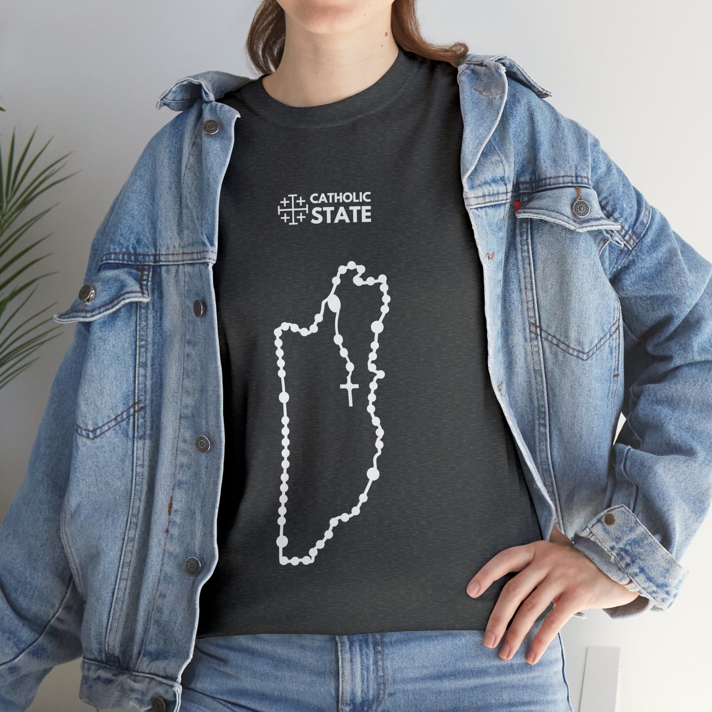 Catholic State Belice - Unisex Heavy Cotton Tee
