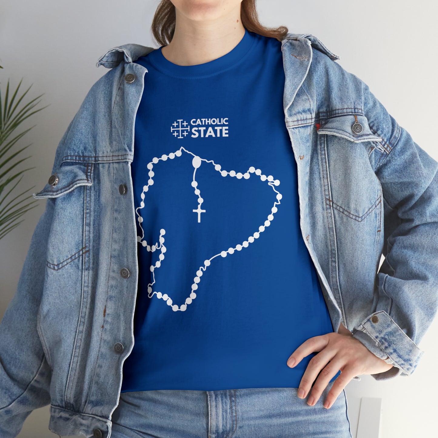Catholic State Ecuador - Unisex Heavy Cotton Tee