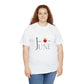 JUNE Sacred Heart - Unisex Heavy Cotton Tee