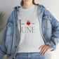 JUNE Sacred Heart - Unisex Heavy Cotton Tee