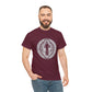 Saint Benedict Medal - Unisex Heavy Cotton Tee