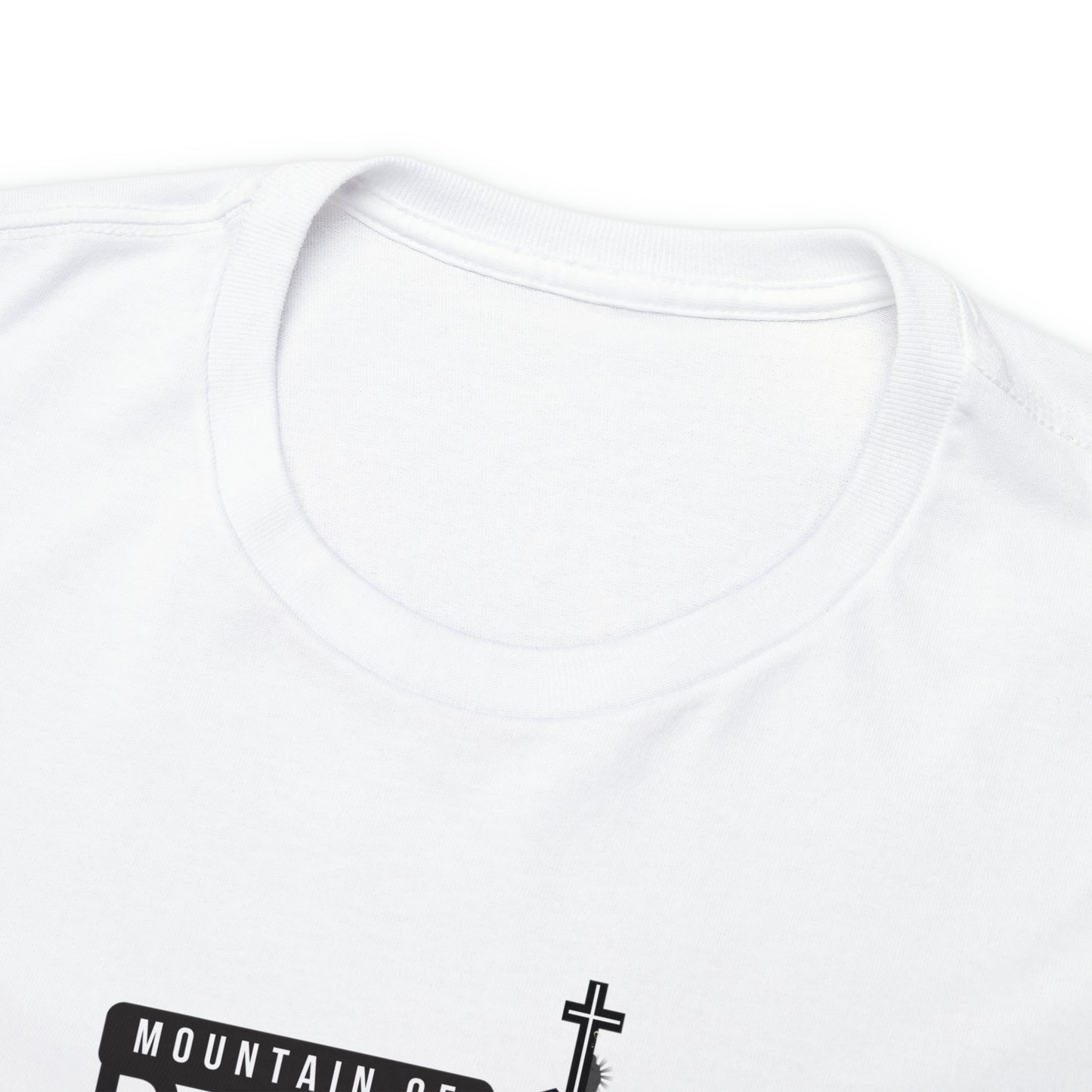 Rosary with MOP Logo Unisex Heavy Cotton Tee