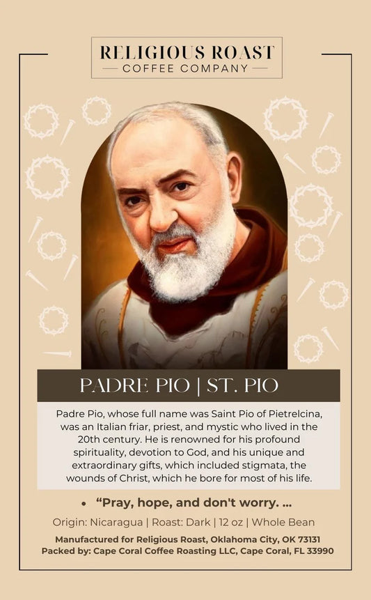 Padre Pio Coffee- Dark Roast